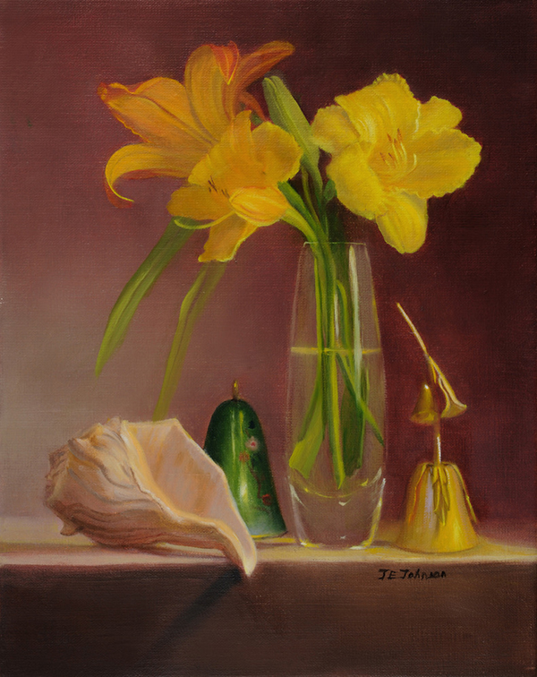 Bells a Shell and Three Lilies